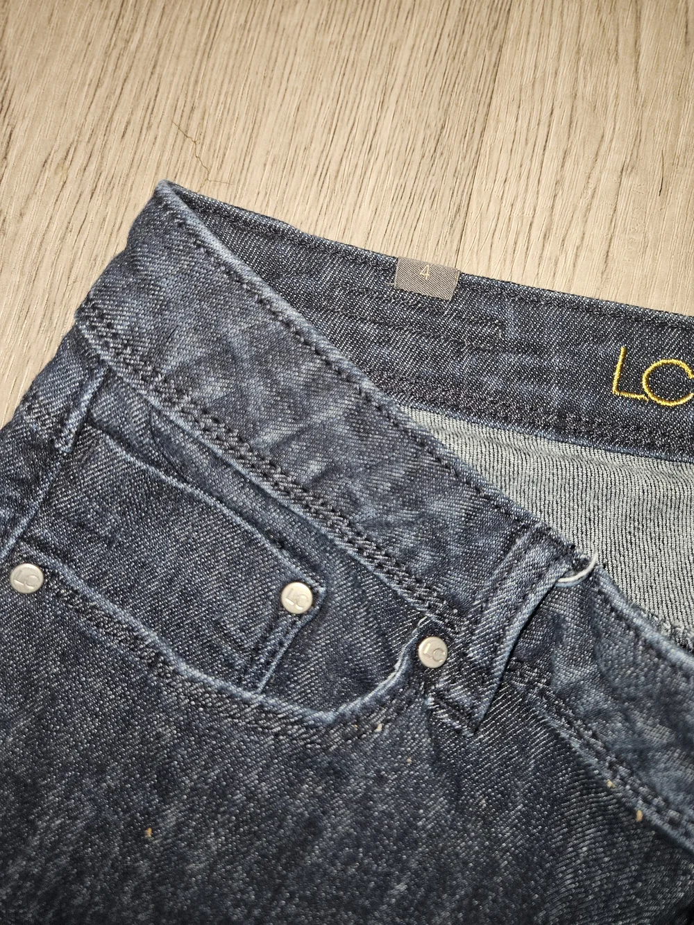LC Lauren Conrad Dark Blue Skinny Jeans